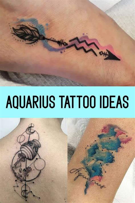 The 20 Best Aquarius Tattoos: Unique & Meaningful。